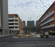 泰州第一外國語(yǔ)學(xué)校！OGFC-13透水瀝青路面